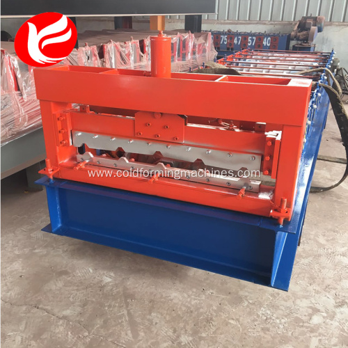 Metal sheet color steel roof sheet forming machine